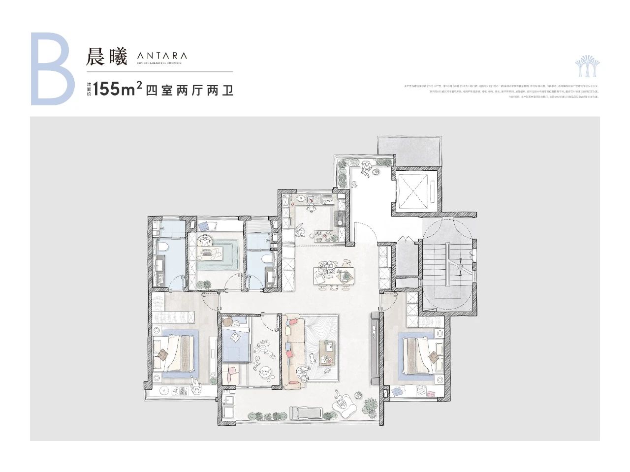 中海江湾境户型图